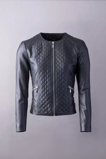 Lakeland Leather Devoke Leather Jacket Camel 10 Lakeland Leather Devoke Leather Jacket Camel - Image 8