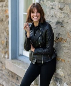 Lakeland Leather Toni Leather Biker Jacket Black -Lakeland Leather Sales unnamed file 370 scaled