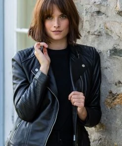 Lakeland Leather Toni Leather Biker Jacket Black -Lakeland Leather Sales unnamed file 371 scaled