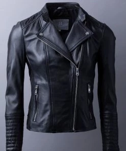 Lakeland Leather Toni Leather Biker Jacket Black -Lakeland Leather Sales unnamed file 373 scaled