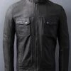 Lakeland Leather Wansfell Leather Biker Jacket Black -Lakeland Leather Sales unnamed file 383