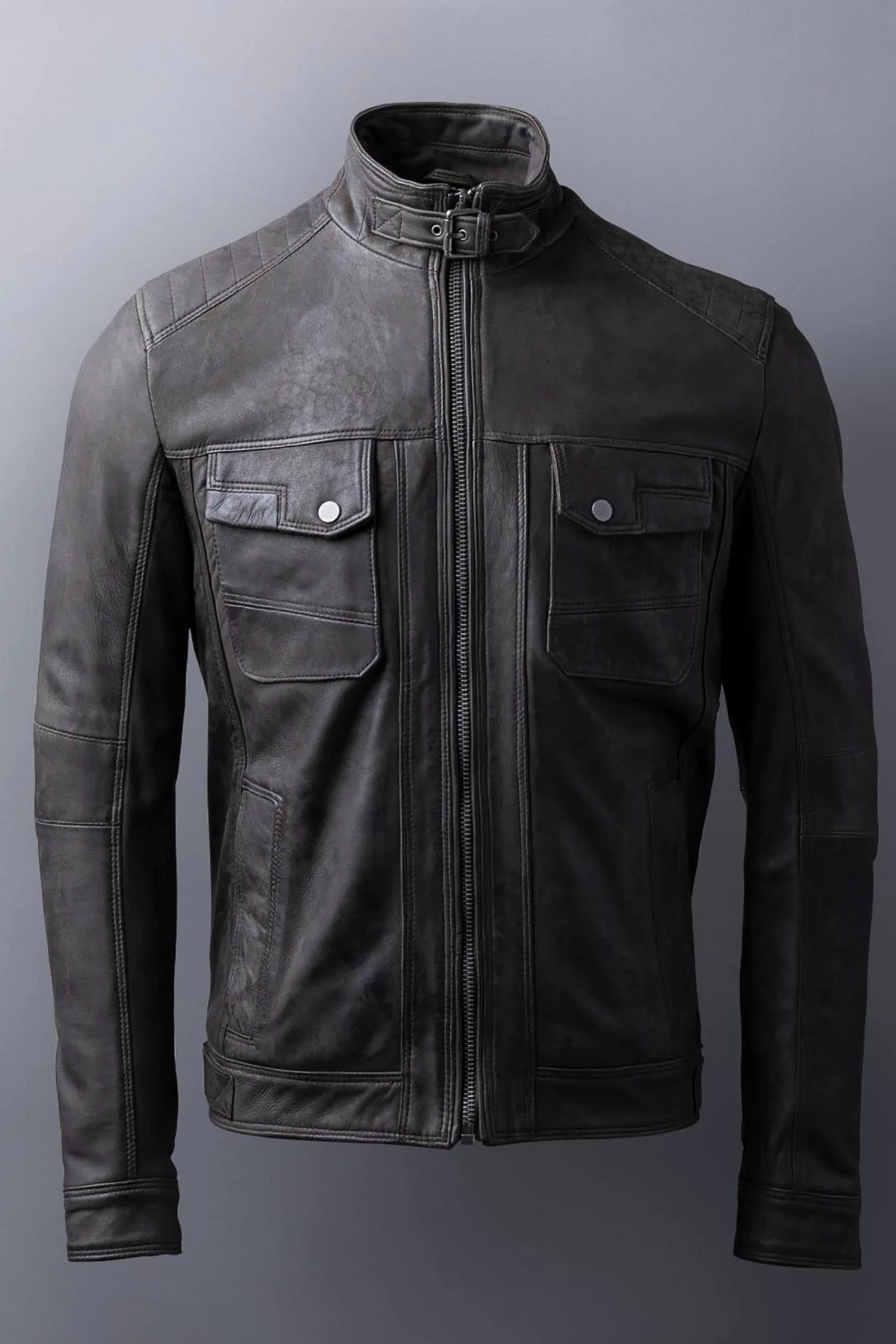 Lakeland Leather Wansfell Leather Biker Jacket Black 3 Lakeland Leather Wansfell Leather Biker Jacket Black