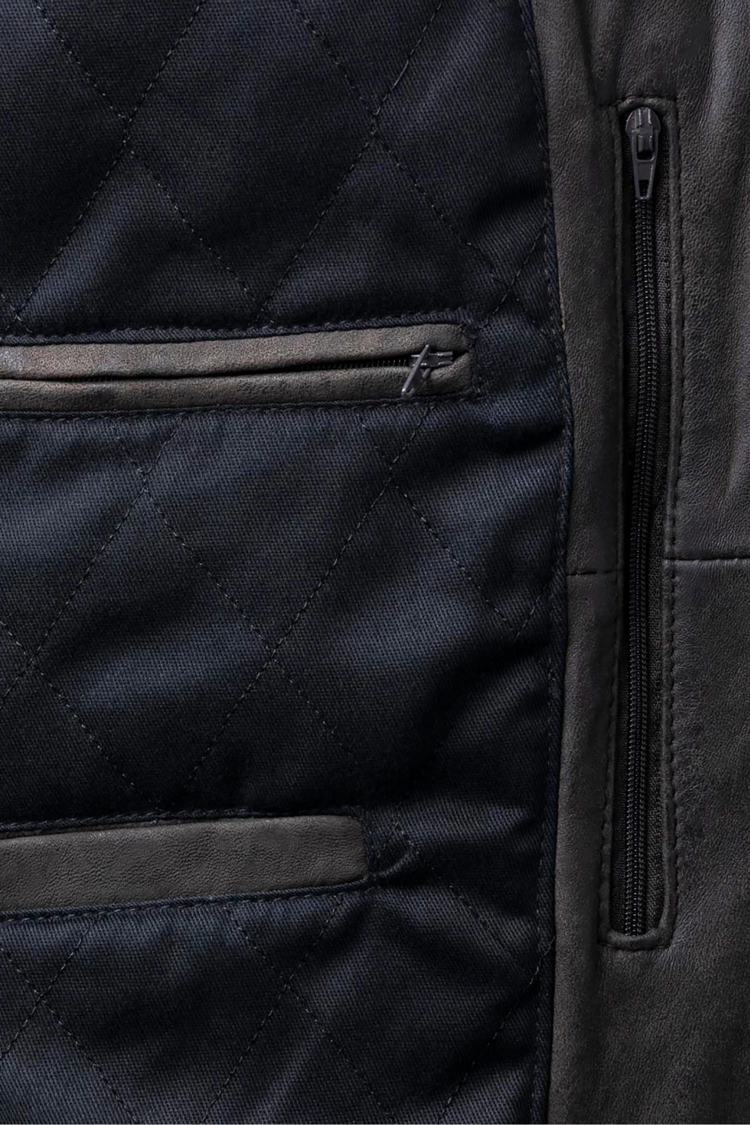 Lakeland Leather Wansfell Leather Biker Jacket Black 8 Lakeland Leather Wansfell Leather Biker Jacket Black - Image 6