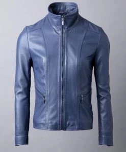 Lakeland Leather Fornside Leather Jacket Teal Blue -Lakeland Leather Sales unnamed file 400