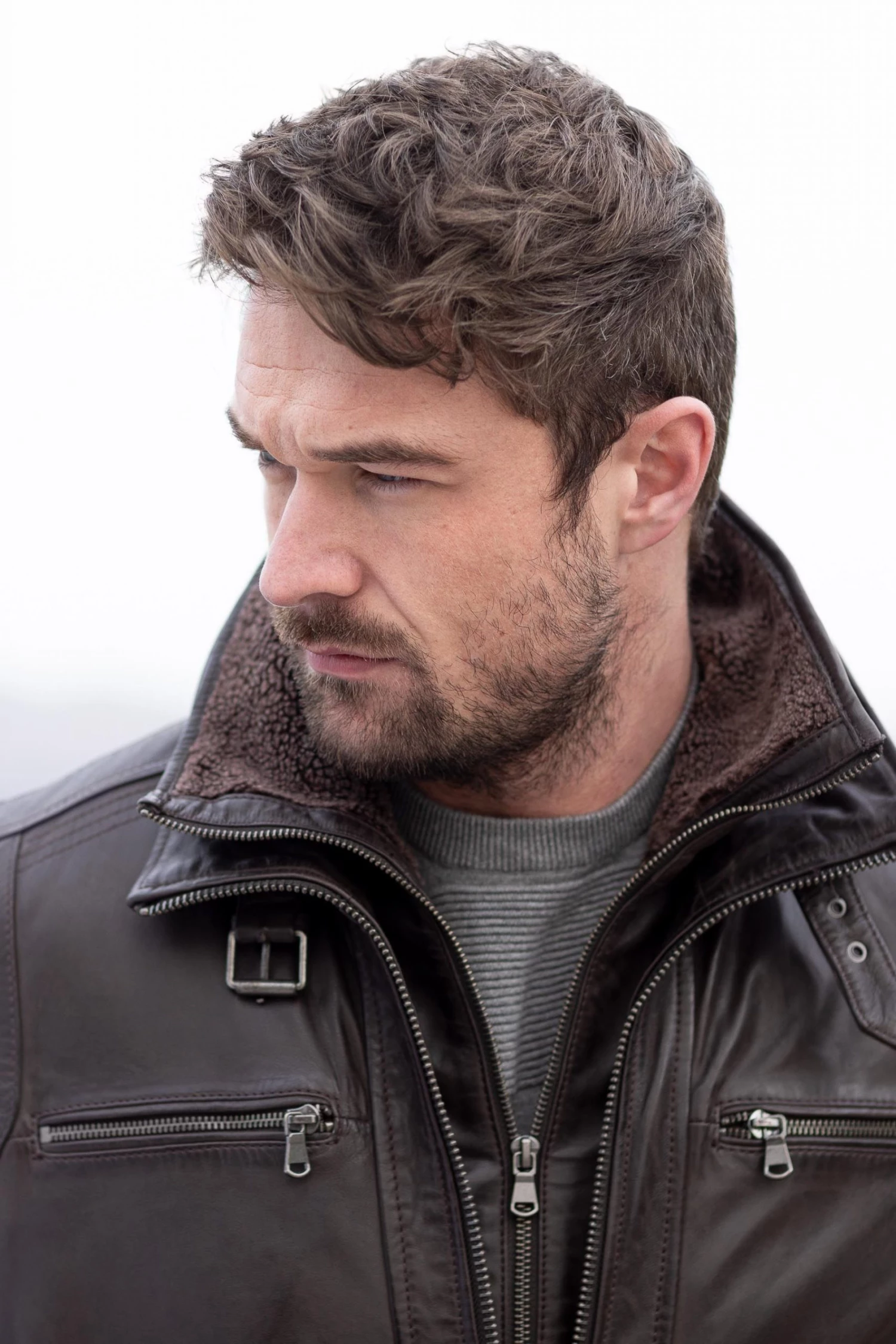 Lakeland Leather Derwent Leather Coat Nero Brown 7 Lakeland Leather Derwent Leather Coat Nero Brown - Image 5