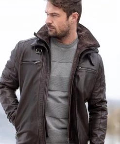 Lakeland Leather Derwent Leather Coat Nero Brown 14 Lakeland Leather Derwent Leather Coat Nero Brown -Lakeland Leather Sales unnamed file 406