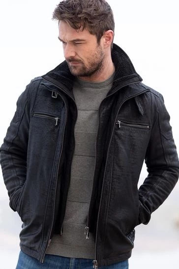 Lakeland Leather Derwent Leather Coat Nero Brown 9 Lakeland Leather Derwent Leather Coat Nero Brown - Image 7