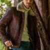 Lakeland Leather Hawker Sheepskin Flying Jacket Brown 1 Lakeland Leather Hawker Sheepskin Flying Jacket Brown -Lakeland Leather Sales unnamed file 408
