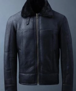 Lakeland Leather Hawker Sheepskin Flying Jacket Brown -Lakeland Leather Sales unnamed file 413