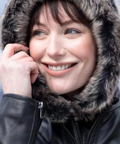 Lakeland Leather Applethwaite Hooded Leather Jacket Brown -Lakeland Leather Sales unnamed file 427 scaled