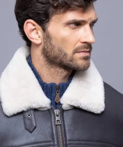 Lakeland Leather Brown Spitfire Sheepskin Aviator Jacket -Lakeland Leather Sales unnamed file 436 scaled