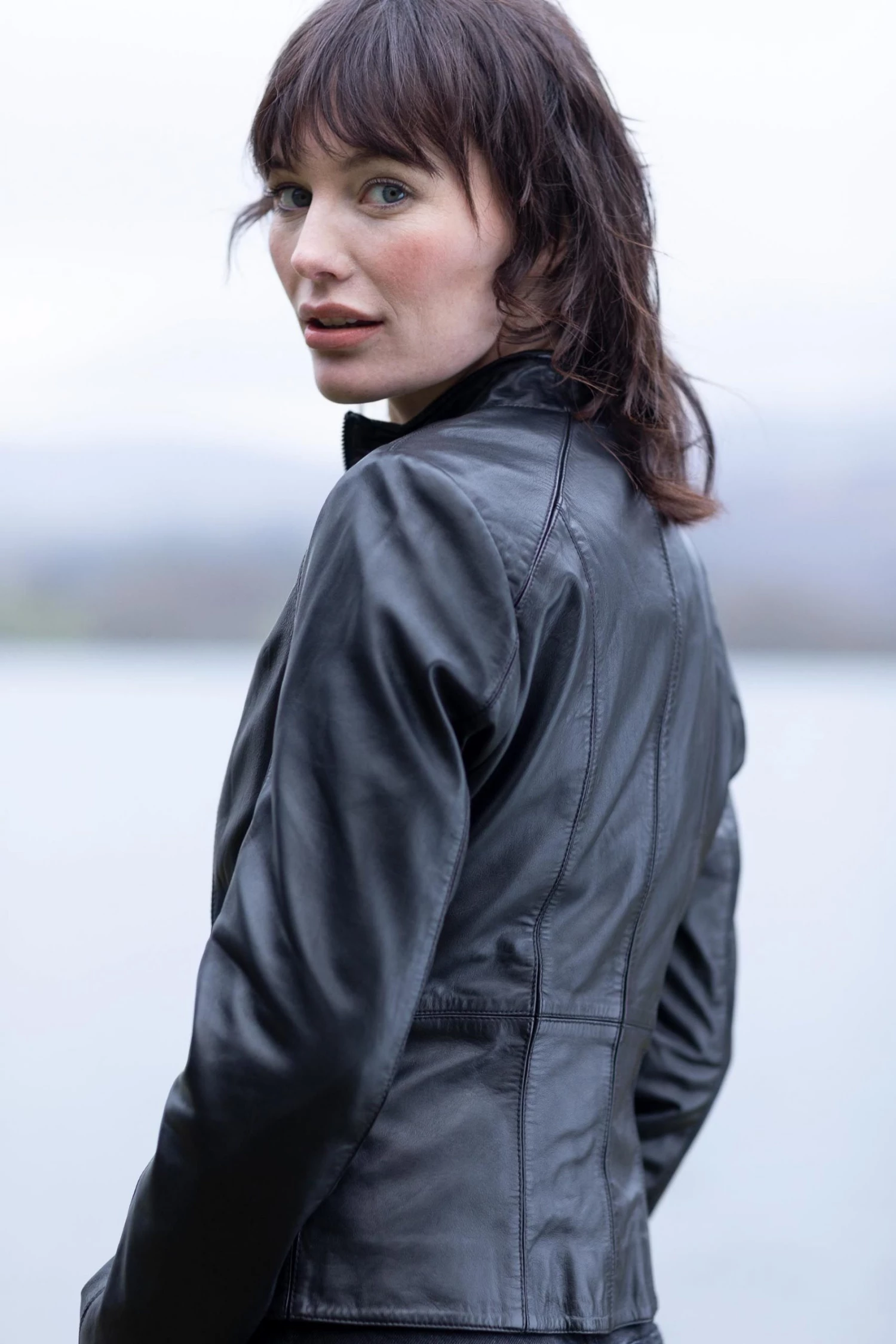 Lakeland Leather Palermo Ii Cafe Racer Black Leather Jacket 5 Lakeland Leather Palermo Ii Cafe Racer Black Leather Jacket - Image 3