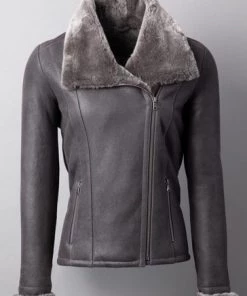 Lakeland Leather Grey Arnside Sheepskin Aviator Jacket Charcoal Grey 15 Lakeland Leather Grey Arnside Sheepskin Aviator Jacket Charcoal Grey -Lakeland Leather Sales unnamed file 492