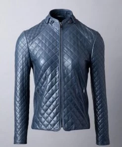Lakeland Leather Blue Angletarn Quilted Leather Jacket 15 Lakeland Leather Blue Angletarn Quilted Leather Jacket -Lakeland Leather Sales unnamed file 499