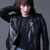 Lakeland Leather Grasmere Leather Biker Jacket Black