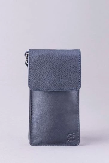 Lakeland Leather Cross-Body Phone Pouch Bag Amethyst 11 Lakeland Leather Cross-Body Phone Pouch Bag Amethyst - Image 9