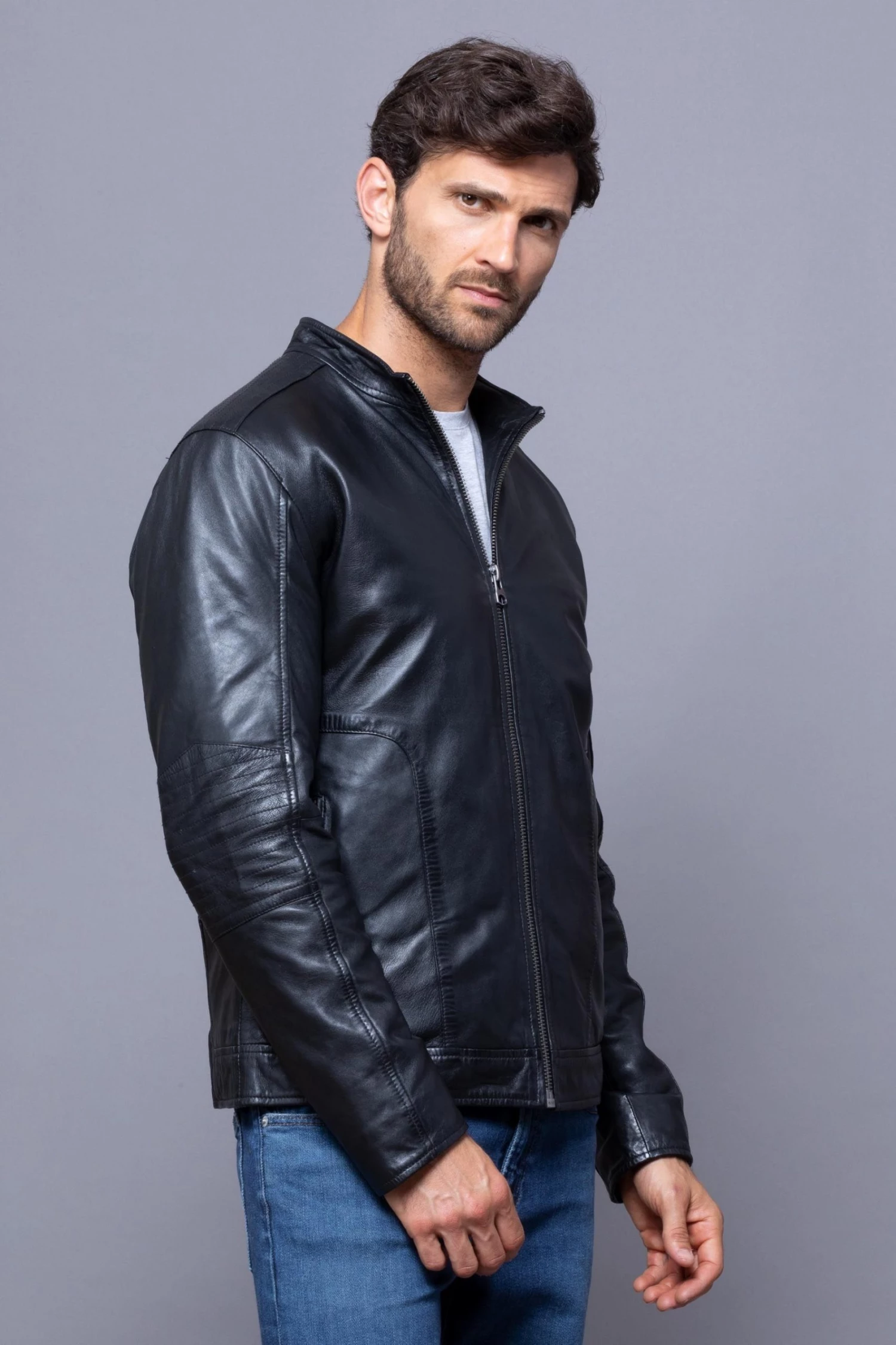 Lakeland Leather Black Greystoke Leather Jacket 5 Lakeland Leather Black Greystoke Leather Jacket - Image 3