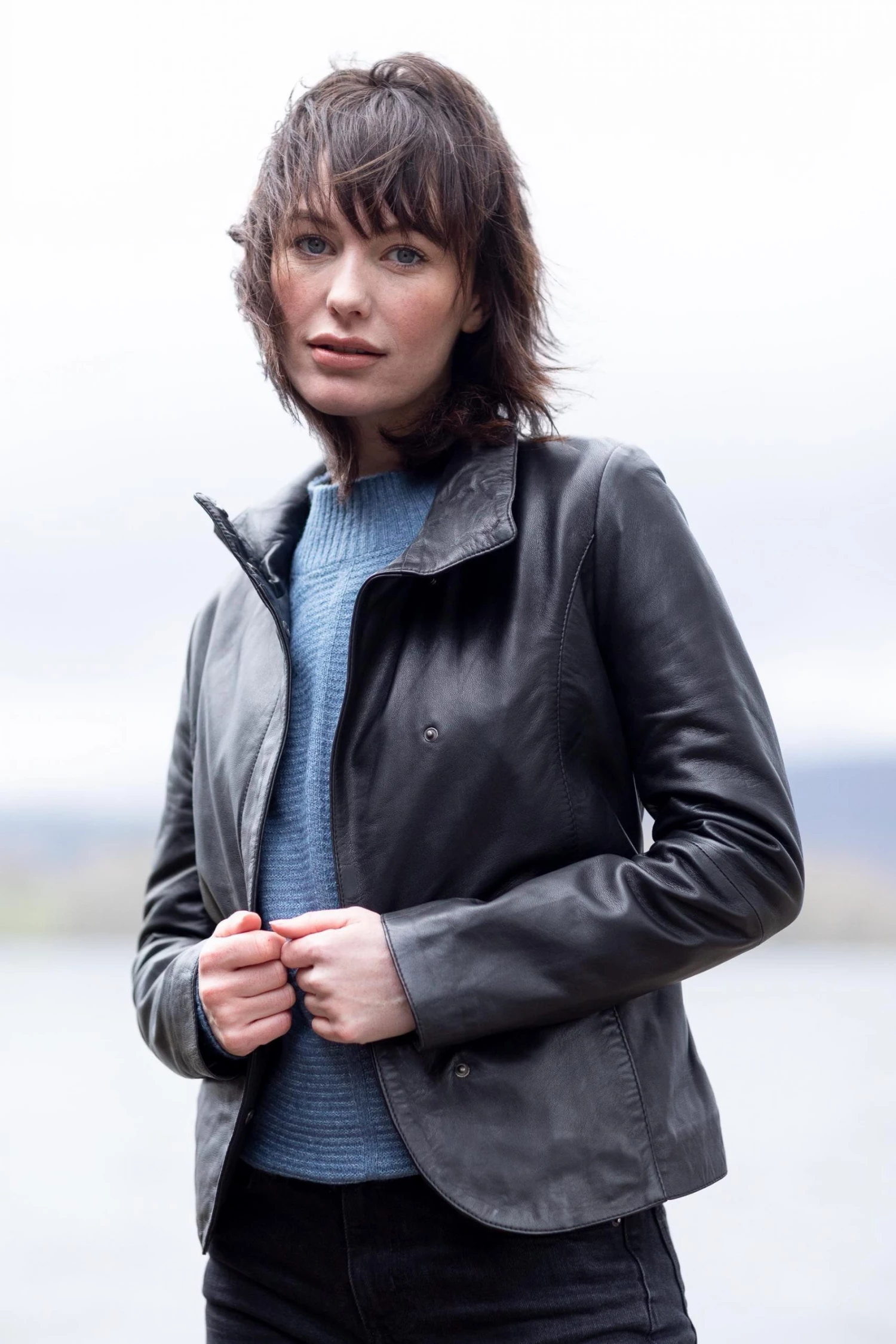 Lakeland Leather Karen Casual Leather Jacket In Black 5 Lakeland Leather Karen Casual Leather Jacket In Black - Image 3