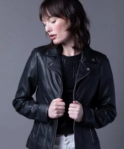 Lakeland Leather Newby Centre Zip Leather Biker Jacket Black 12 Lakeland Leather Newby Centre Zip Leather Biker Jacket Black -Lakeland Leather Sales unnamed file 598 scaled