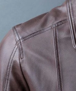 Lakeland Leather Rothay Collared Brown Leather Jacket -Lakeland Leather Sales unnamed file 611 scaled