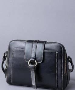 Lakeland Leather Birthwaite Leather Cross-Body Bag Cognac Brown -Lakeland Leather Sales unnamed file 62