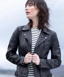 Lakeland Leather Millie Black Leather Biker Jacket -Lakeland Leather Sales unnamed file 627 scaled