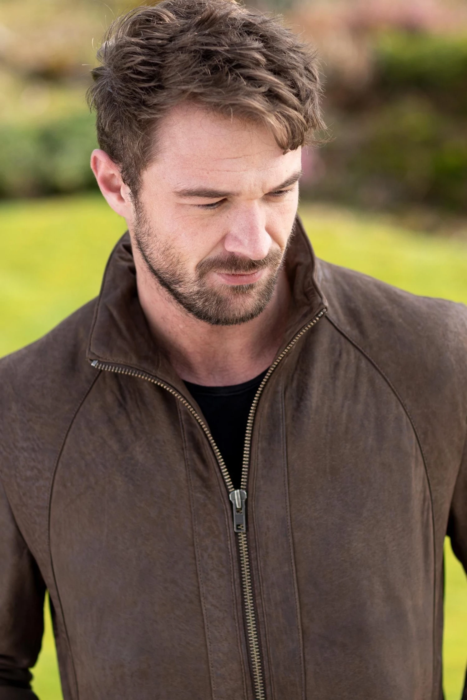 Lakeland Leather Paveyark Leather Bomber Jacket In Chocolate Brown 6 Lakeland Leather Paveyark Leather Bomber Jacket In Chocolate Brown - Image 4