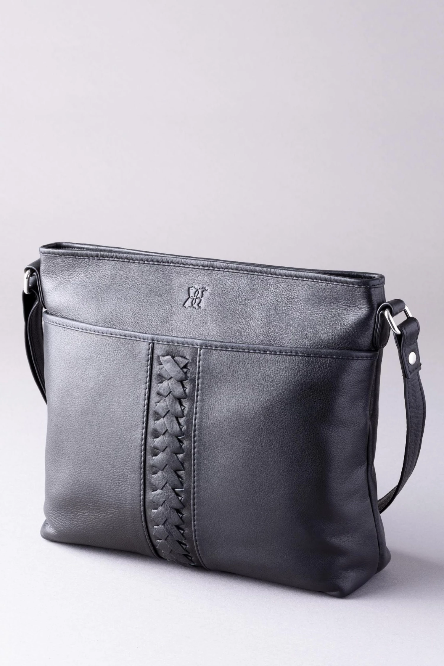 Lakeland Leather Farlam Leather Cross-Body Bag Navy 3 Lakeland Leather Farlam Leather Cross-Body Bag Navy