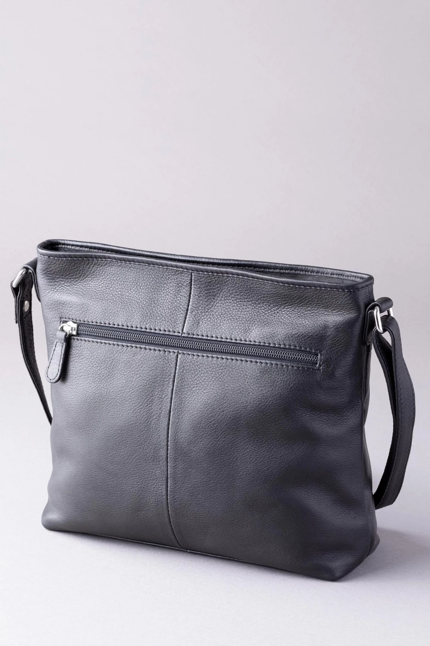 Lakeland Leather Farlam Leather Cross-Body Bag Navy 4 Lakeland Leather Farlam Leather Cross-Body Bag Navy - Image 2
