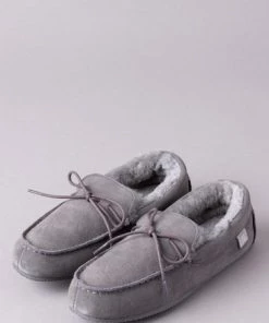 Lakeland Leather Mens Sheepskin Moccasin Slippers Grey 13 Lakeland Leather Mens Sheepskin Moccasin Slippers Grey -Lakeland Leather Sales unnamed file 715