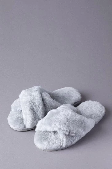 Lakeland Leather Ladies Sheepskin Cross-Over Mule Slippers Cream 8 Lakeland Leather Ladies Sheepskin Cross-Over Mule Slippers Cream - Image 6