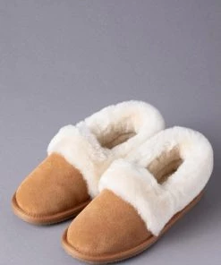 Lakeland Leather Ladies Sheepskin Cuff Slippers Light Grey 11 Lakeland Leather Ladies Sheepskin Cuff Slippers Light Grey -Lakeland Leather Sales unnamed file 736