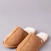 Lakeland Leather Mens Sheepskin Slider Slippers Grey
