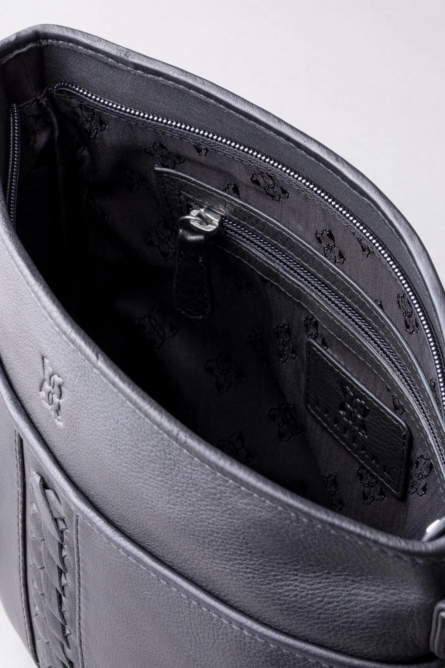 Lakeland Leather Farlam Leather Cross-Body Bag Navy 7 Lakeland Leather Farlam Leather Cross-Body Bag Navy - Image 5