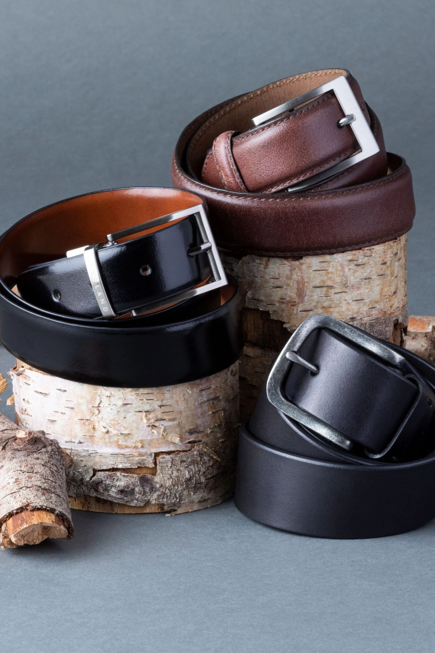Lakeland Leather Staveley Leather Belt Black 4 Lakeland Leather Staveley Leather Belt Black - Image 2