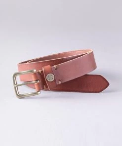 Lakeland Leather Icon Leather Belt Tan Brown