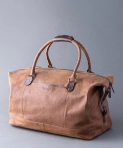 Lakeland Leather Brown Hawksdale Leather Holdall