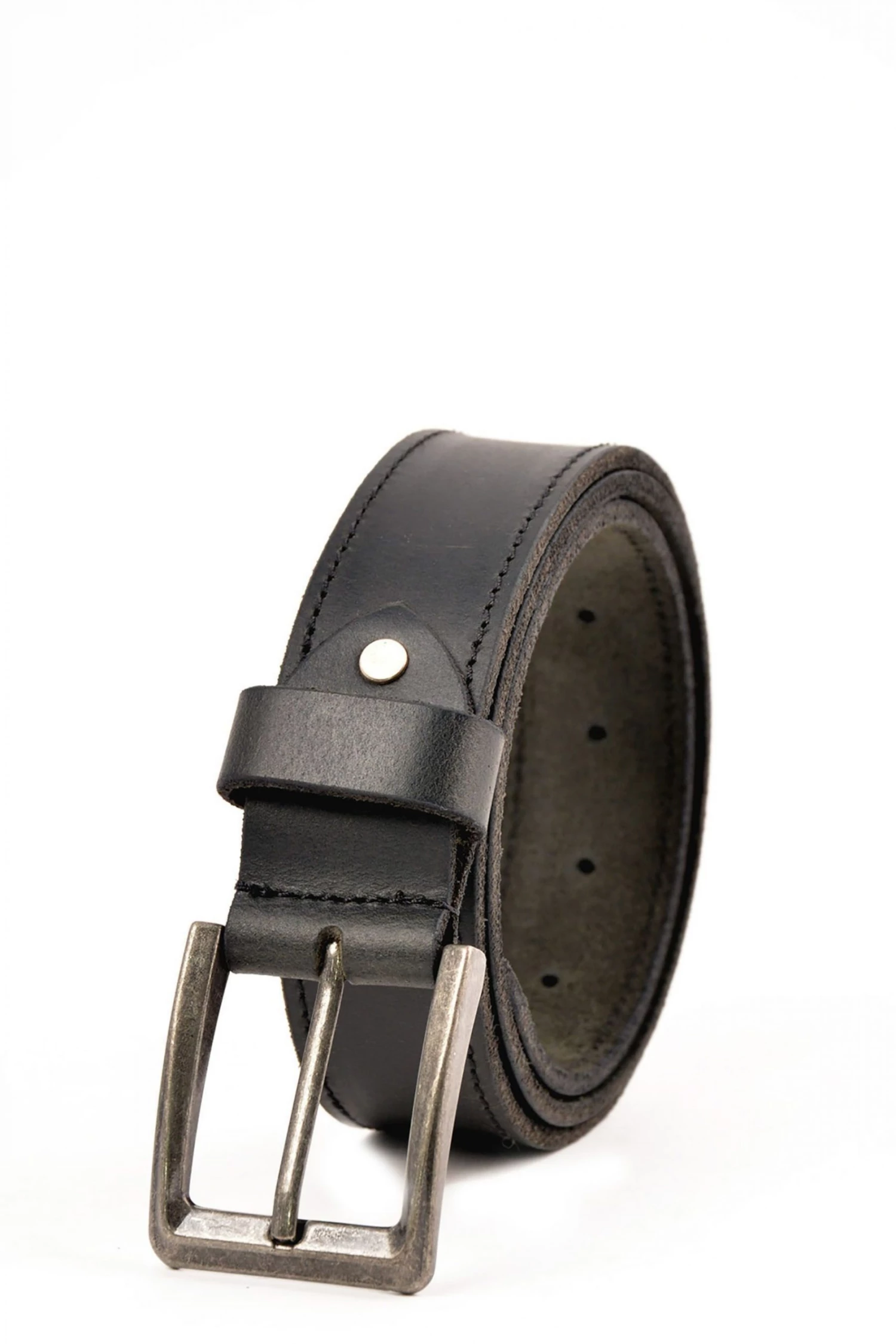 Lakeland Leather Eskdale Leather Belt Black 7 Lakeland Leather Eskdale Leather Belt Black - Image 5