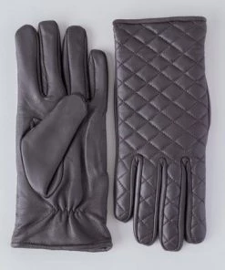 Lakeland Leather Laura Quilted Leather Gloves Brown 9 Lakeland Leather Laura Quilted Leather Gloves Brown -Lakeland Leather Sales unnamed file 808