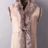Lakeland Leather Sedgwick Natural Sheepskin Gilet In Mushroom -Lakeland Leather Sales unnamed file 842
