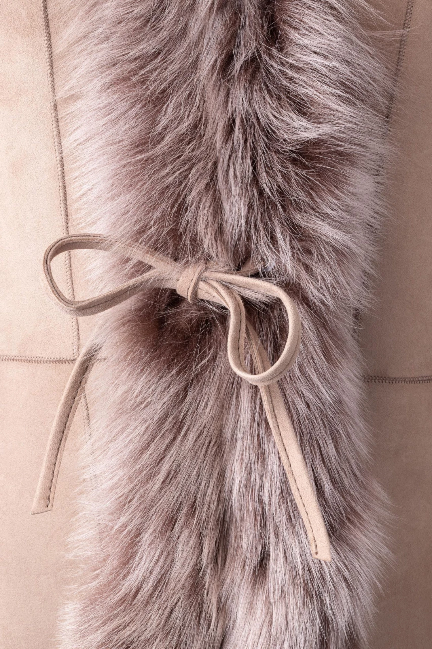 Lakeland Leather Sedgwick Natural Sheepskin Gilet In Mushroom 6 Lakeland Leather Sedgwick Natural Sheepskin Gilet In Mushroom - Image 4