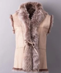 Lakeland Leather Sedgwick Natural Sheepskin Gilet In Mushroom 13 Lakeland Leather Sedgwick Natural Sheepskin Gilet In Mushroom -Lakeland Leather Sales unnamed file 847