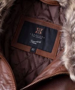 Lakeland Leather Tirril Tan Brown Belted Leather Coat In Tan -Lakeland Leather Sales unnamed file 859 scaled