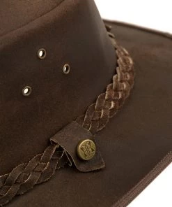 Lakeland Leather Outback III Australian Style Leather Hat Black -Lakeland Leather Sales unnamed file 878 scaled