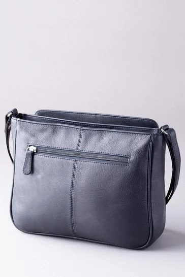 Lakeland Leather Ambleside Leather Cross-Body Bag Black 6 Lakeland Leather Ambleside Leather Cross-Body Bag Black - Image 4