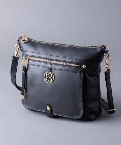 Lakeland Leather Cartmel II Leather Cross-Body Bag In Black