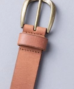 Lakeland Leather Tan Brown Lazer Cut Leather Belt -Lakeland Leather Sales unnamed file 906 scaled