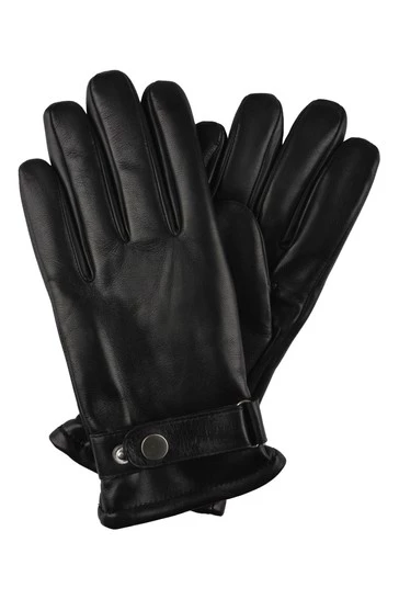 Lakeland Leather Martin Leather Gloves Black 5 Lakeland Leather Martin Leather Gloves Black - Image 3