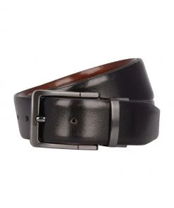Lakeland Leather Caldew Double-Sided Tan & Black Leather Belt
