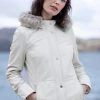 Lakeland Leather Armathwaite Leather Coat In White -Lakeland Leather Sales unnamed file 973